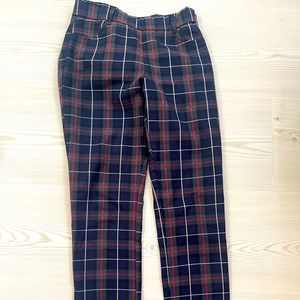 Zara cotton plain pants - S